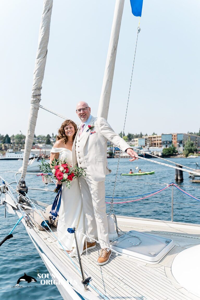 Eventide Lake Union Wedding // Lisa + Simon
