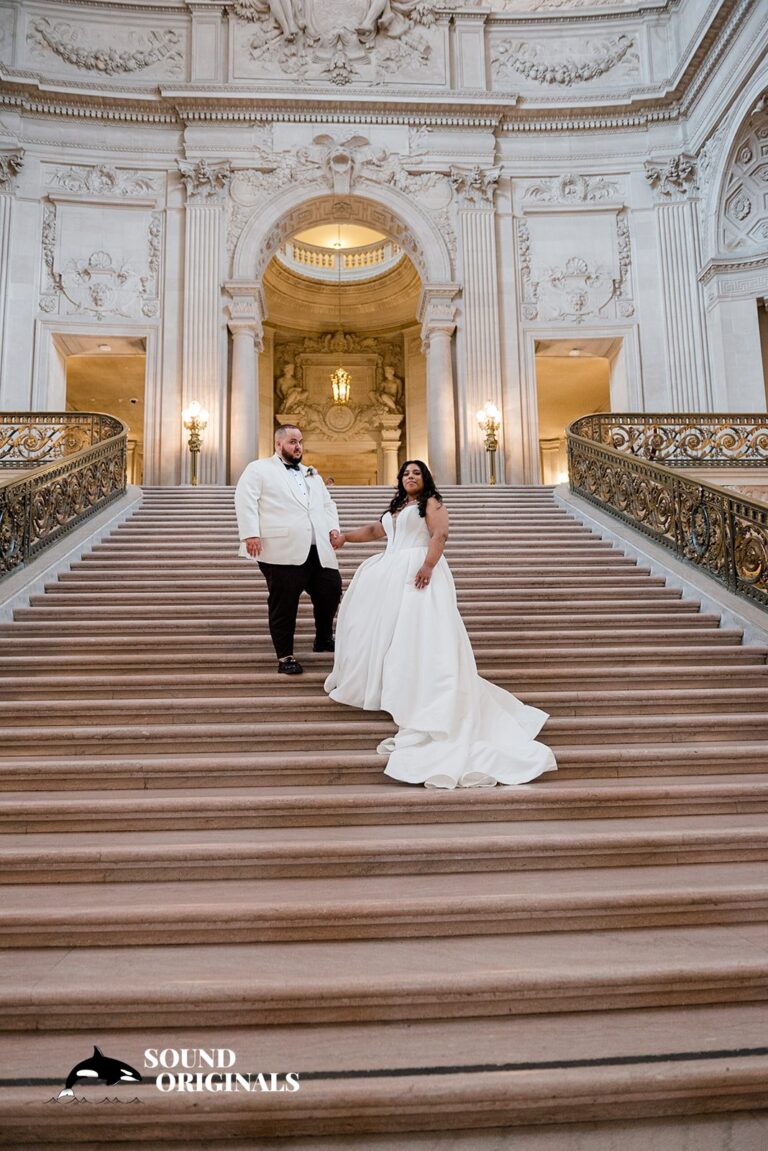 San Francisco City Hall Wedding // Gisselle + Edwin