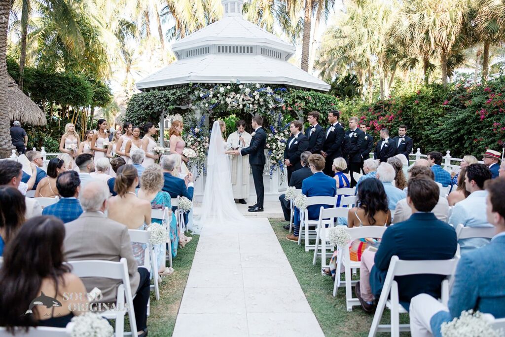 The Palms Hotel & Spa Wedding ceremony