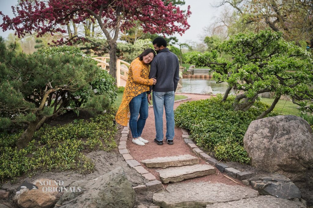 engagement at Osaka Garden